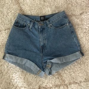 BDG size 26 high rise jean shorts